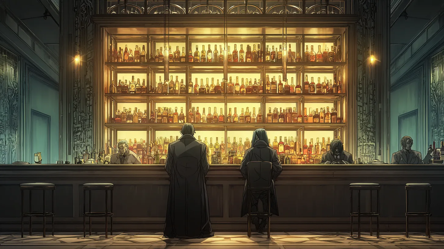 コナンに登場する蒸留酒の種類と法則!黒の組織キャラとの関係