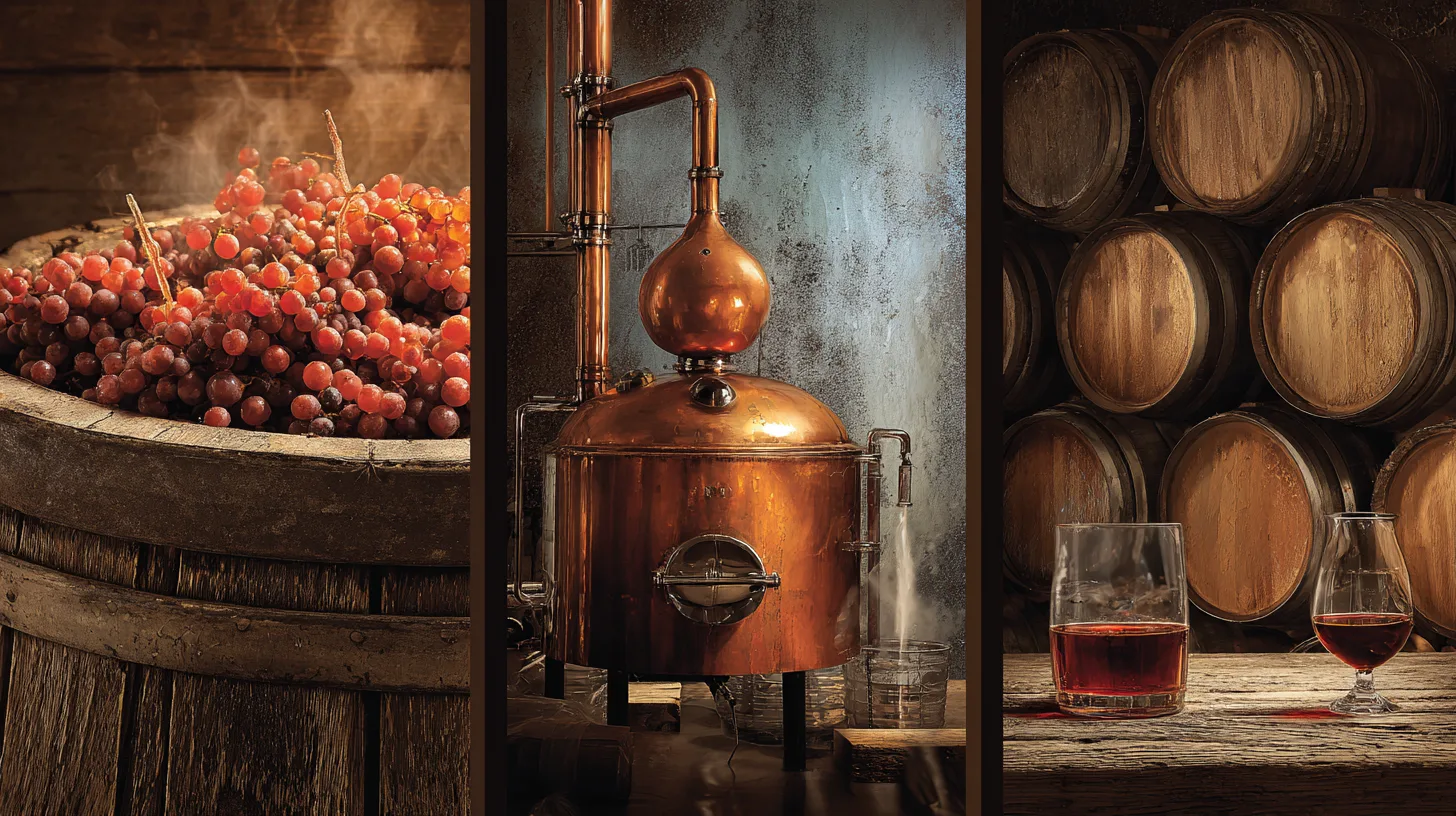 果実が秘める魂の蒸留酒、ブランデーの作り方とその定義